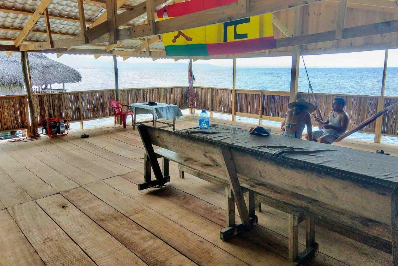 San Blas Islands - Private Cabin Over-The-Ocean Including Meals Mandinga Número Uno エクステリア 写真