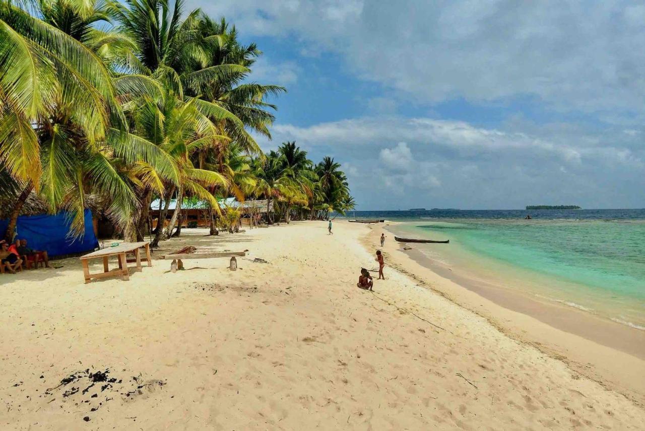 San Blas Islands - Private Cabin Over-The-Ocean Including Meals Mandinga Número Uno エクステリア 写真