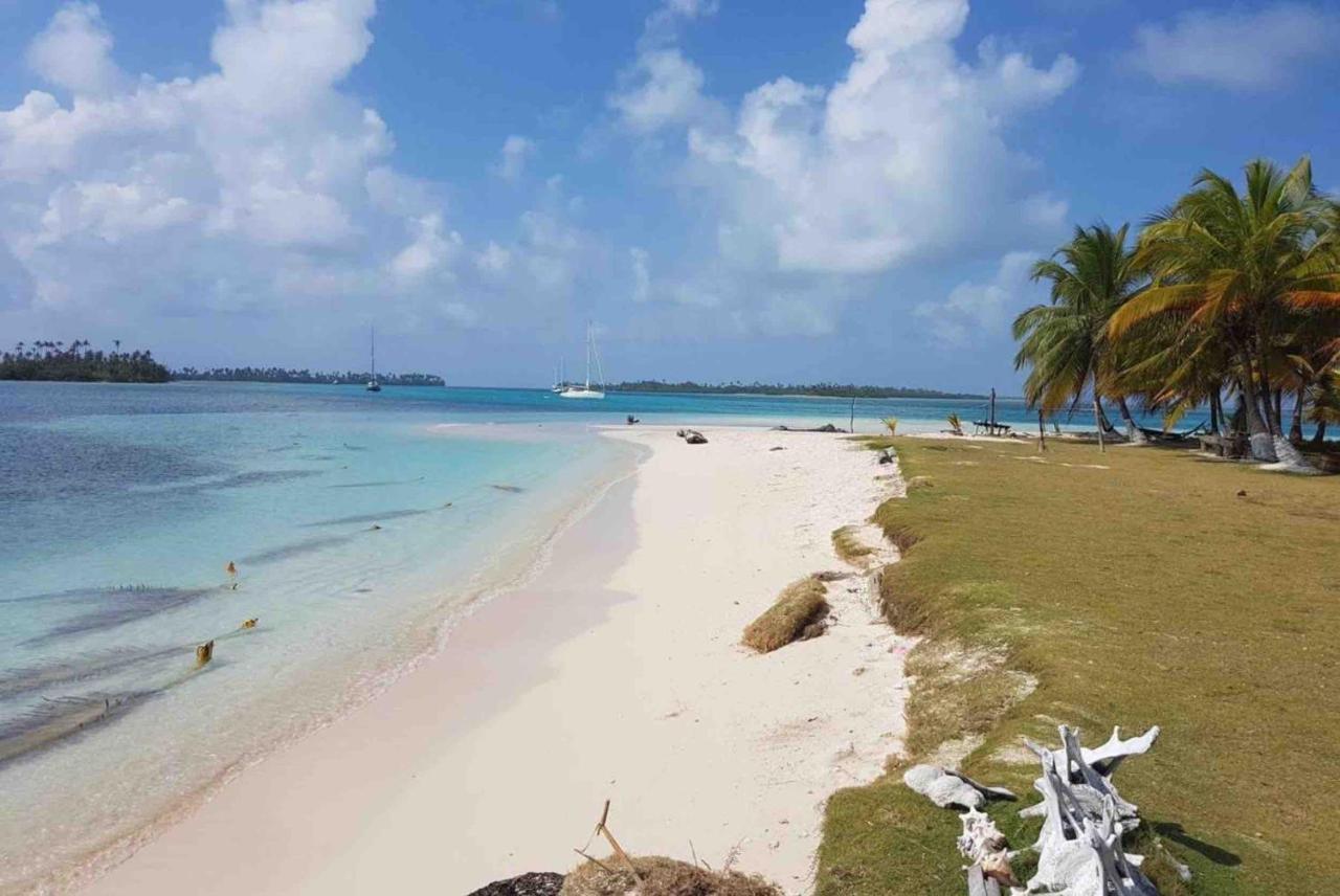 San Blas Islands - Private Cabin Over-The-Ocean Including Meals Mandinga Número Uno エクステリア 写真
