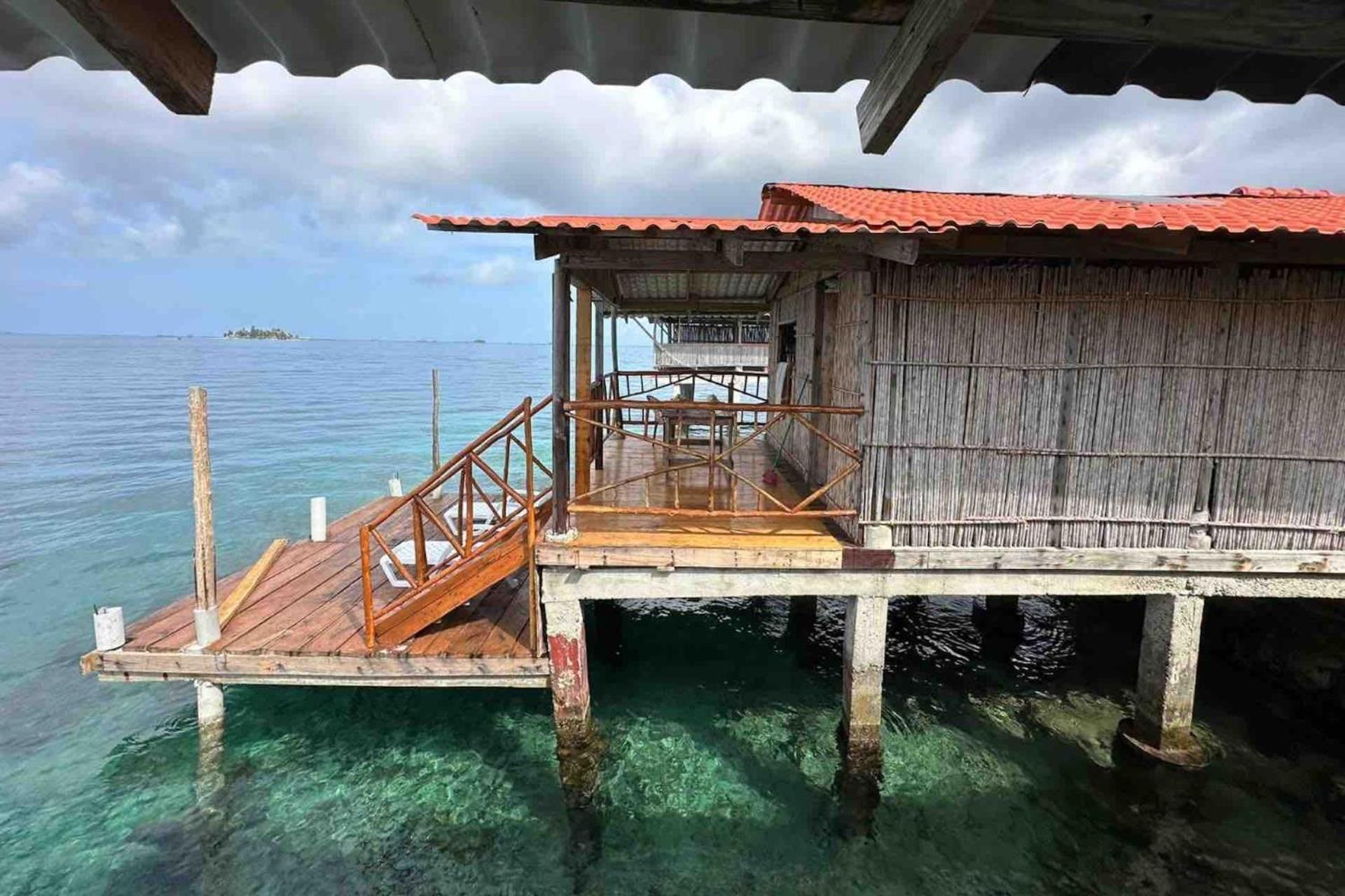 San Blas Islands - Private Cabin Over-The-Ocean Including Meals Mandinga Número Uno エクステリア 写真