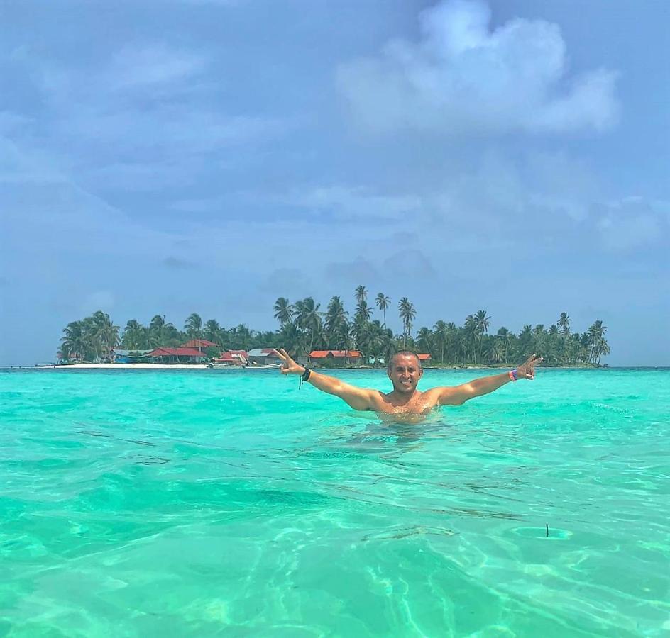 San Blas Islands - Private Cabin Over-The-Ocean Including Meals Mandinga Número Uno エクステリア 写真